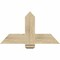 Ekena Millwork Eugene Rough Sawn Timber Gable Bracket, Douglas Fir, 36"W x 19"H x 2"D x 6"F, 13/12 Pitch GBW036X19X0206EUG00RDF - alternate 1